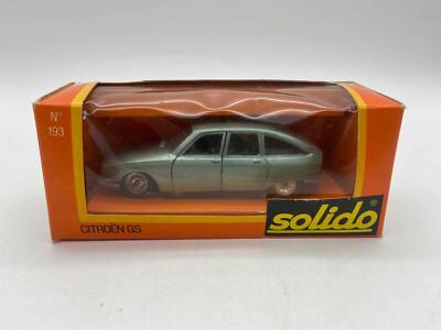 Solido GAM2 1/43 Scale Citroen GS No 193 Blue Color w/box READ!!