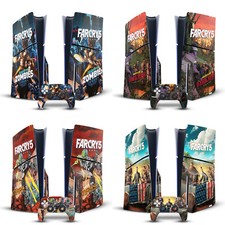 FAR CRY ARTE CLAVE VINYL SKIN FOR SONY PS5 SLIM DISC CONSOLE  CONTROLLER