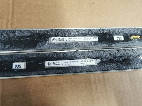 SKODA SUPERB 3V 2016 LIFTBACK LAURIN & KLEMENT DOOR STRIP SILL TRIMS KICK PLATE - Picture 9 of 9