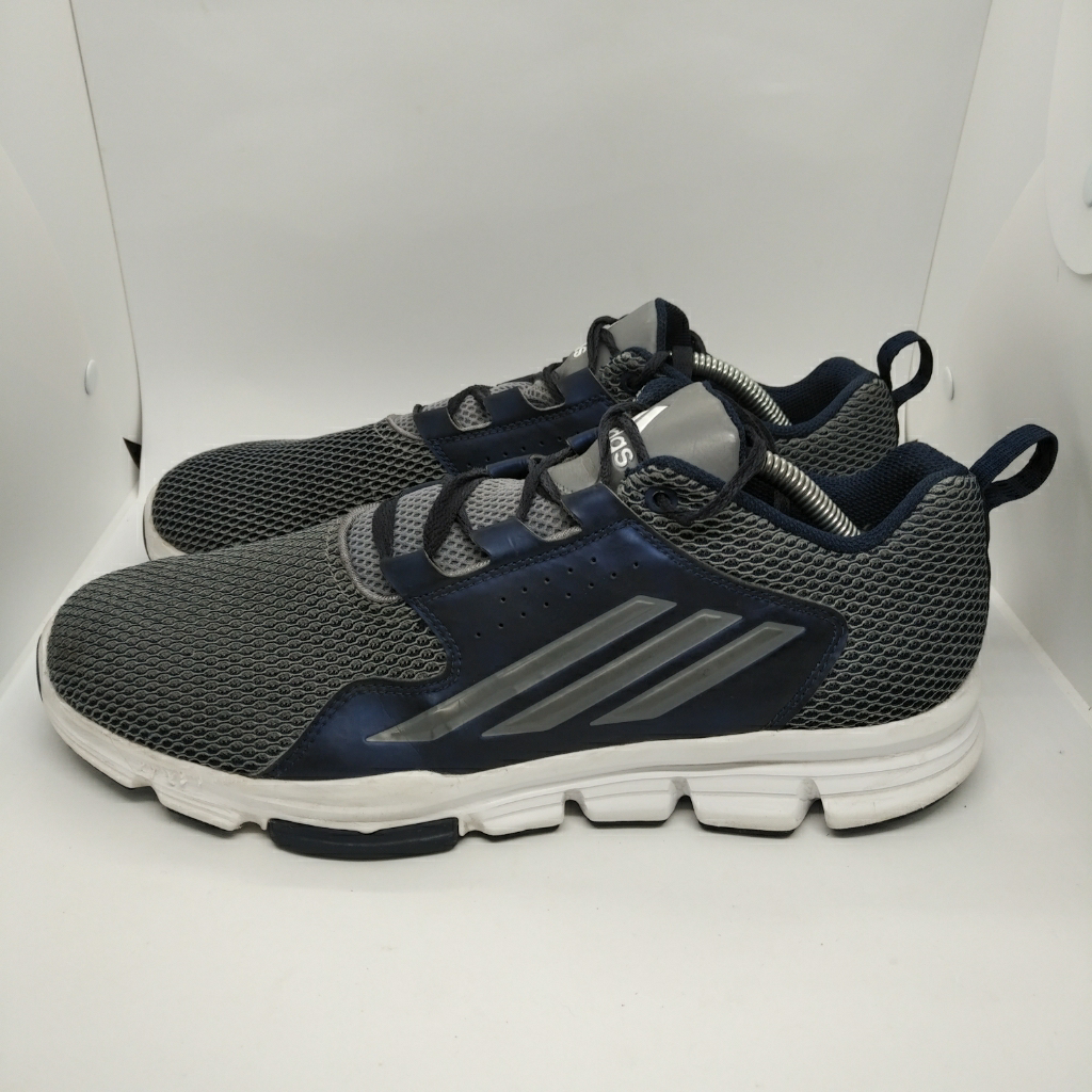 SAOLA Adidas Rise Up Sneakers Cross Training Uomo Taglia 11.5 Blu Bianco Grigio