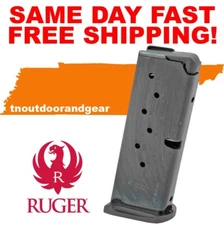 RUGER LC9 LC9S EC9s 9mm 7Rd Factory Mag w/Finger Rest, 90363