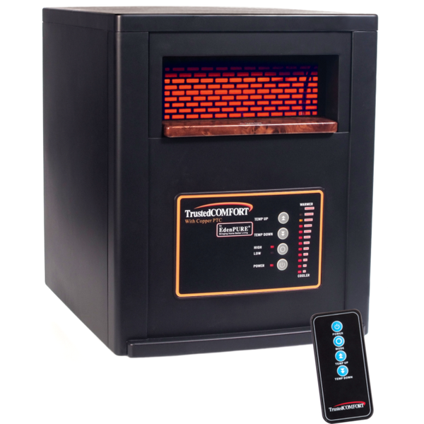 EdenPURE A5551B Solid Copper PTC and Remote Control Trusted Comfort Heater  for sale online | eBay
