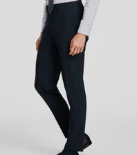 Bar III Men's Green Solid Suit Separate Pant Size 38W 32L