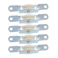 5pcs Parasol Rope Pulley Bracket for Patio Umbrella Sliding Door Pulley