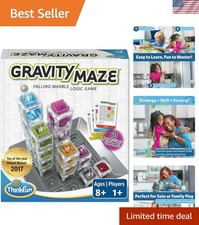 Engaging Gravity Maze - 60 Challenges, Marbles  Towers for Boys and Girls 8-12