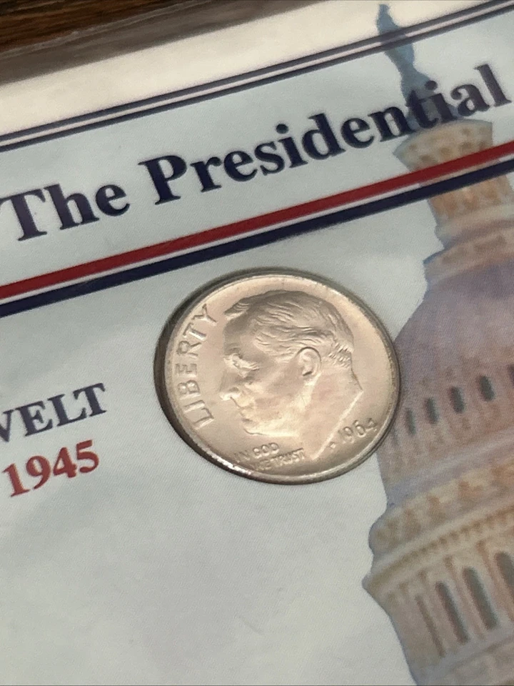 1964 (5) US Coin Presidential Collection Set - Uncirculated 1994 Littleton Coin - Image 3 of 4