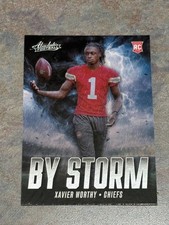 2024 Absolute By Storm #BS-XWY Xavier Worthy Kansas City Chiefs