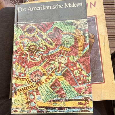 Editions Rencontre Lausanne: Vincent Bouonoure Die Amerikanische Malerei ill.