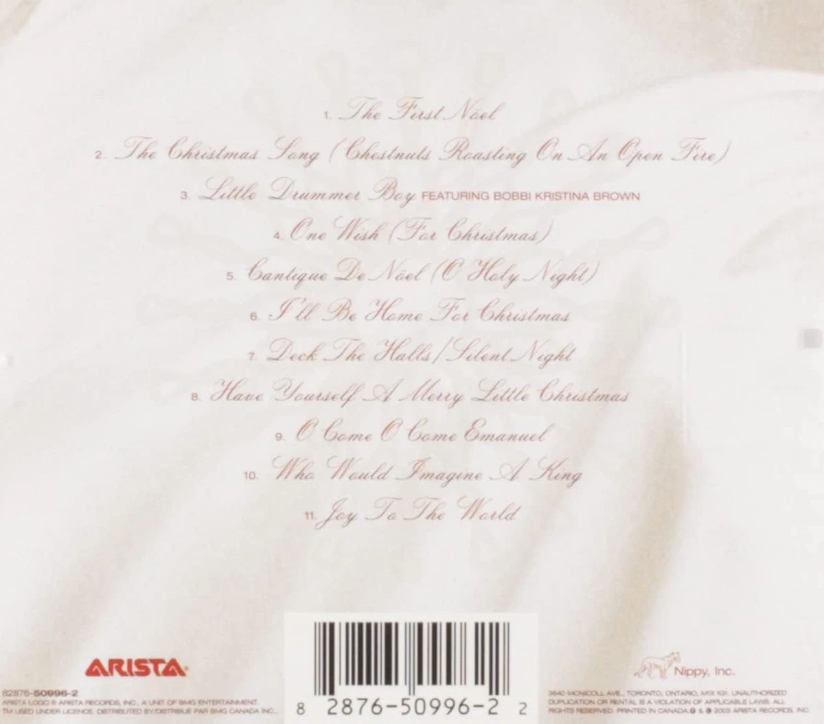 Whitney Houston One Wish (CD)