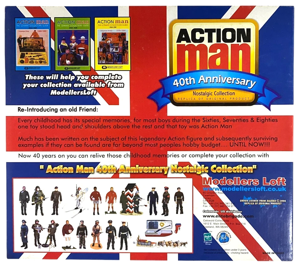Palitoy Action Man British Royal MarineTalking Commander 12"Figure Set NEW 40th - Image 3 of 4