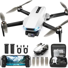 GPS Drone with Camera for Adults, 2K HD GPS Drones with Auto Return, Follow Me,
