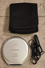 Sony Vintage Car Ready CD Walkman D-EJ368CK G Protection  TESTED And WORKS 