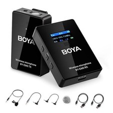 48-Channel UHF Wireless Lavalier Microphone,LCD Screen Wireless Microphone