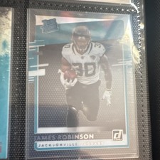 Panini Football Trading Card James Robinson Jaguars #RR-JR Rookie. rookie card picture