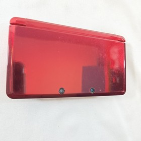 Nintendo 3DS Handheld System - Flame Red With Charger + 2GB SD CARD CTR-001