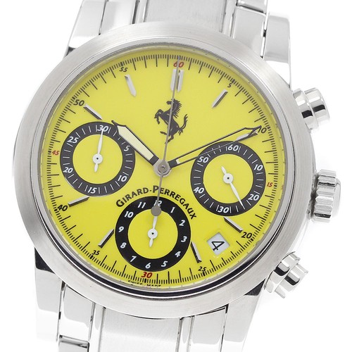 GIRARD PERREGAUX Ferrari 8020 Chronograph yellow Dial Automati...