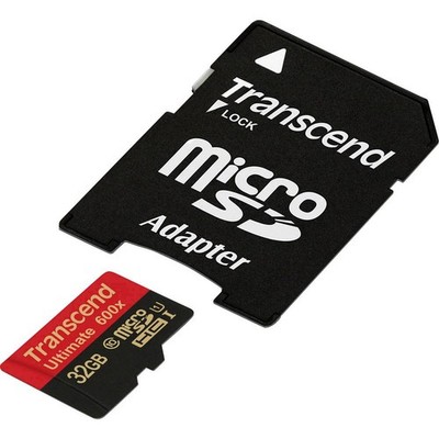 Transcend Ultimate (600x) microSDHC-Karte Industrial 32 GB Class 10, UHS-I inkl.