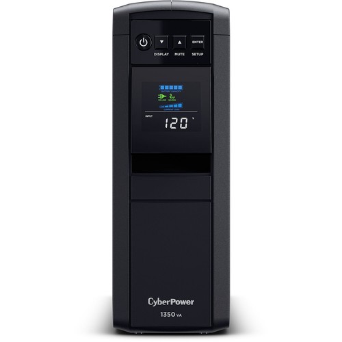 CyberPower CP1350PFCLCD-R PFC 1350VA/880W 12 Outlets UPS - Certified Refurbished - 第 1/5 張圖片