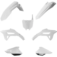 Cycra Five-Piece Replica kit - White/Black Motorcycle Dirt Bike 1CYC-9431-237