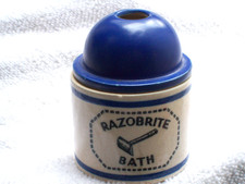 VINTAGE RAZOBRITE BATH SAFETY RAZOR CLEANING ...