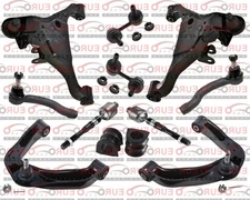 Front End Control Arms Tie Rod Ends Sway Bar Bushings For Suzuki Equator 2009-12