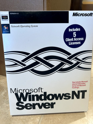 Microsoft Windows NT Advanced Server Version 4.0 CD Rom 5 client | eBay