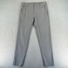 BYLT Everyday Pant 2.0 Mens Large 34x30 Gray Slim Performance Tech Stretch Taper