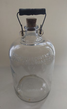 ANTIQUE Early 1900s CHAS BOLDT CO CIN O GLASS GALLON JUG CHARLES CINCINNATI OHIO