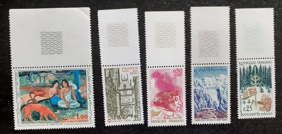 Frankreich - postfrische Marken mit Zierrand - Bild 1 von 1