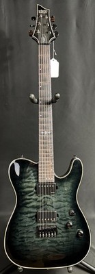 Schecter Hellraiser Hybrid PT Electric Guitar Transparent Black Burst