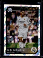 2024-25 Topps Merlin Chrome UEFA Jude Bellingham Atomic Refractor #5 Real Madrid