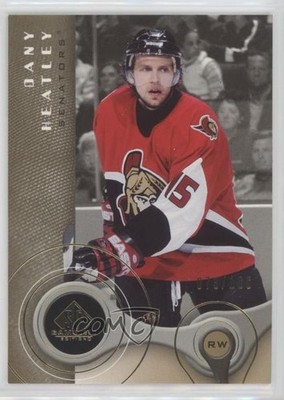 2005-06 SP Game Used Edition Gold 73/100 Dany Heatley #68 01ks