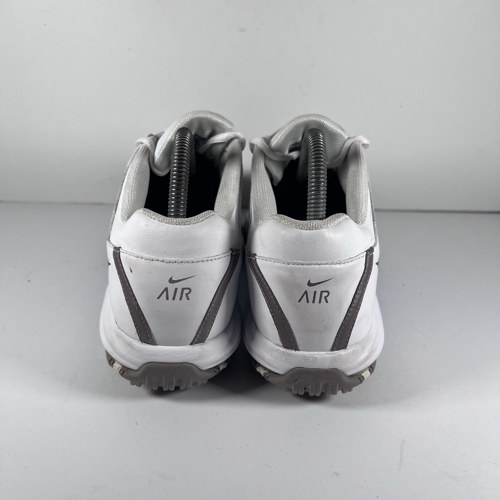 Nike Air Golf Embellish White/Blue Leather Lace Up Golf Shoes Women's Size 10 thumbnail 4