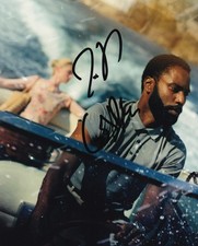 JOHN DAVID WASHINGTON signed Autogramm 20x25cm TENET in Person autograph COA