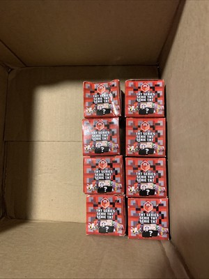Minecraft TNT Mini Figures Sealed Mystery Boxes Series 25 Lot Of 8