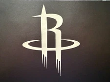 NBA HOUSTON ROCKETS BASKETBALL VINYL STICKER DECAL