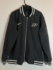 New ListingNike Purdue Boilermakers Bomber Jacket Fleece Lined Warm Coat Black Men’s Xl
