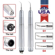 Dental Ultrasonic Air Perio Scaler Handpiece Scaling 2/4-Holes With 3 Tips OR