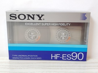 SONY HF-ES 90 Tape Cassette SEALED Japan Market
