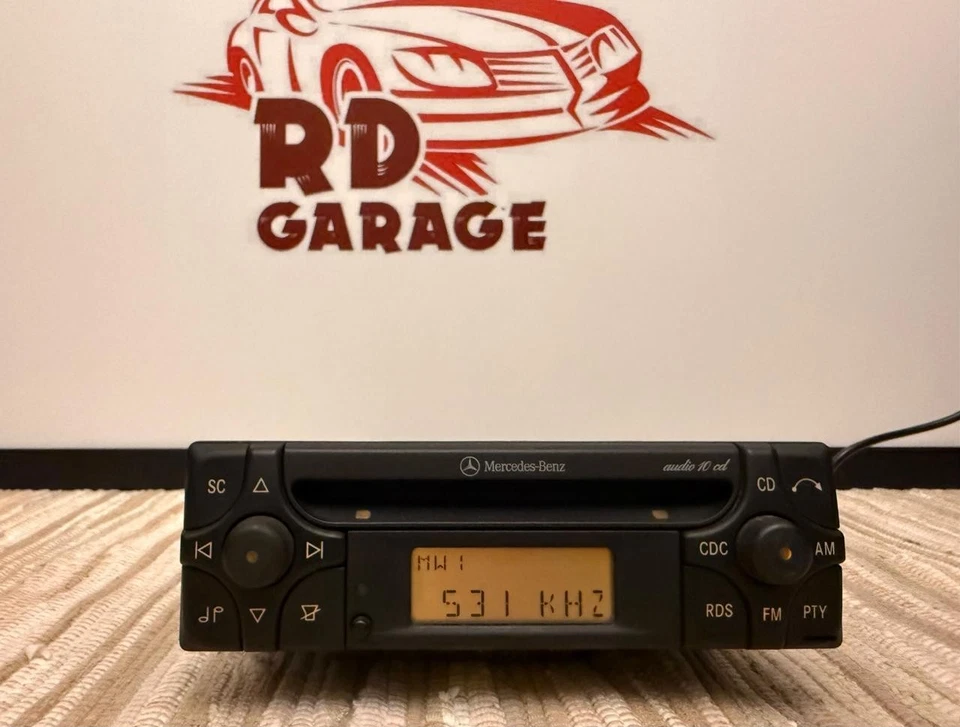 Original Mercedes Audio 10 CD MF-2199 Car RDS Radio OEM - Bild 2 von 4