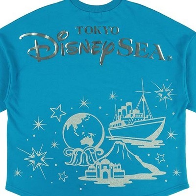 Japan Tokyo Disney Resort Sea 25th Sparkling Jubilee Sweatshirt