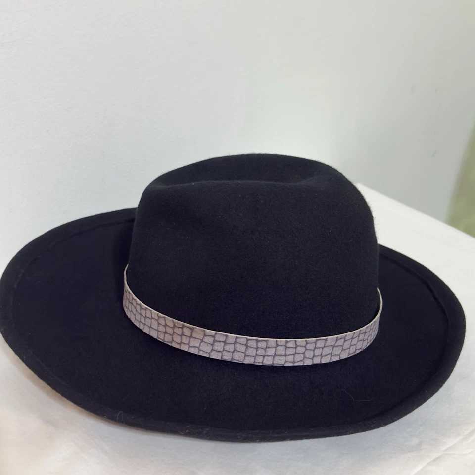 Sombrero Betmar Mujer Negro 100% Lana - Clásico Otoño/Invierno Esencial Foto 4 de 4