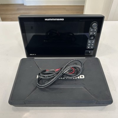 HUMMINBIRD SOLIX 10 CHIRP MEGA MSI+ G3 CHO DISPLAY With Suncover And Power Cord
