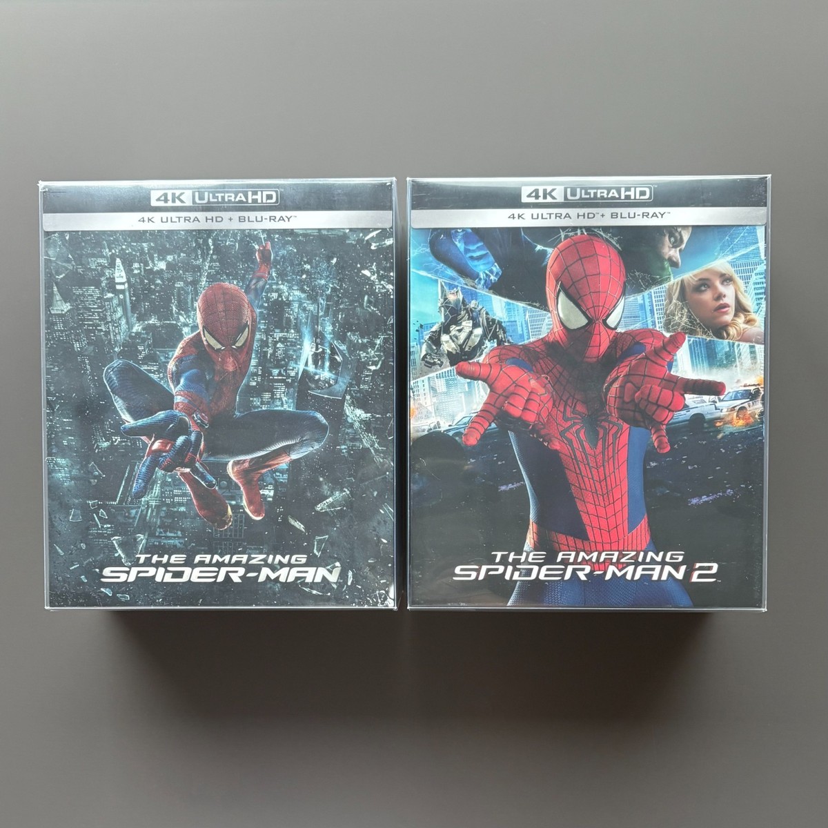 The Amazing Spider-Man 1+2 Steelbook [4K UHD+2D] 1-Click Boxset 