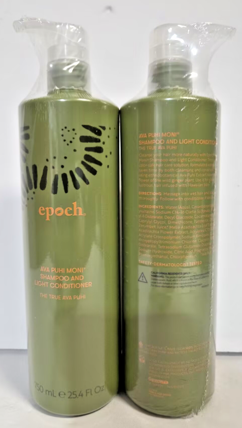 アラレ AVA PUHI MONI シャンプー コンディショナー Nu Skin Nuskin Epoch Ava Puhi Moni Shampoo and Light Conditioner