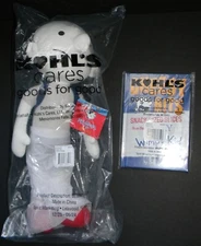 Kohls Cares Diary of A Wimpy Kid Plush Stuffed Greg & Cheesy Bits Hardcover Book