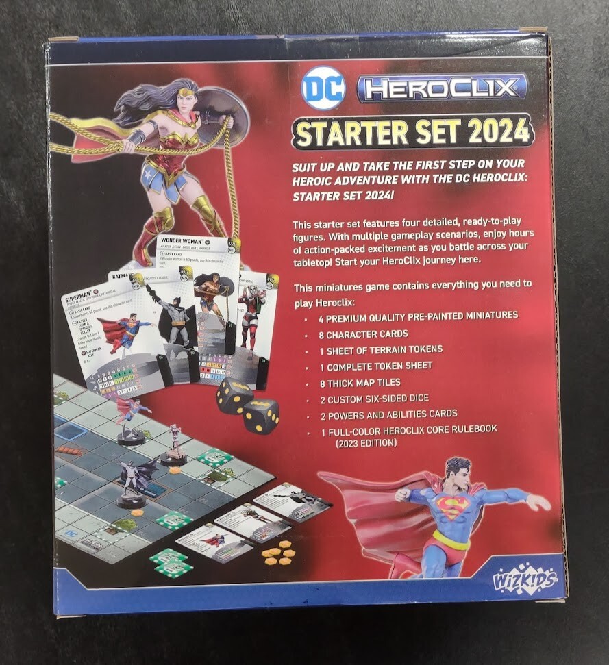 DC Heroclix DC Starter Set 2024 | eBay