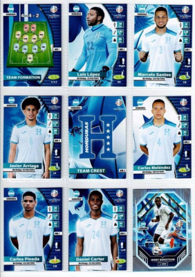 COPA AMERICA USA 2024 Card EF #S HONDURAS SOCCER TEAM Jerry Bengtson