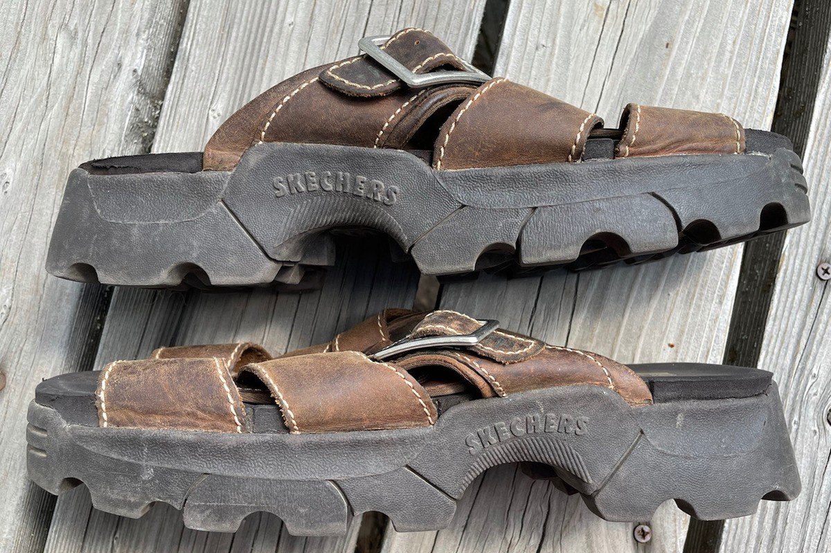skechers sandals platform