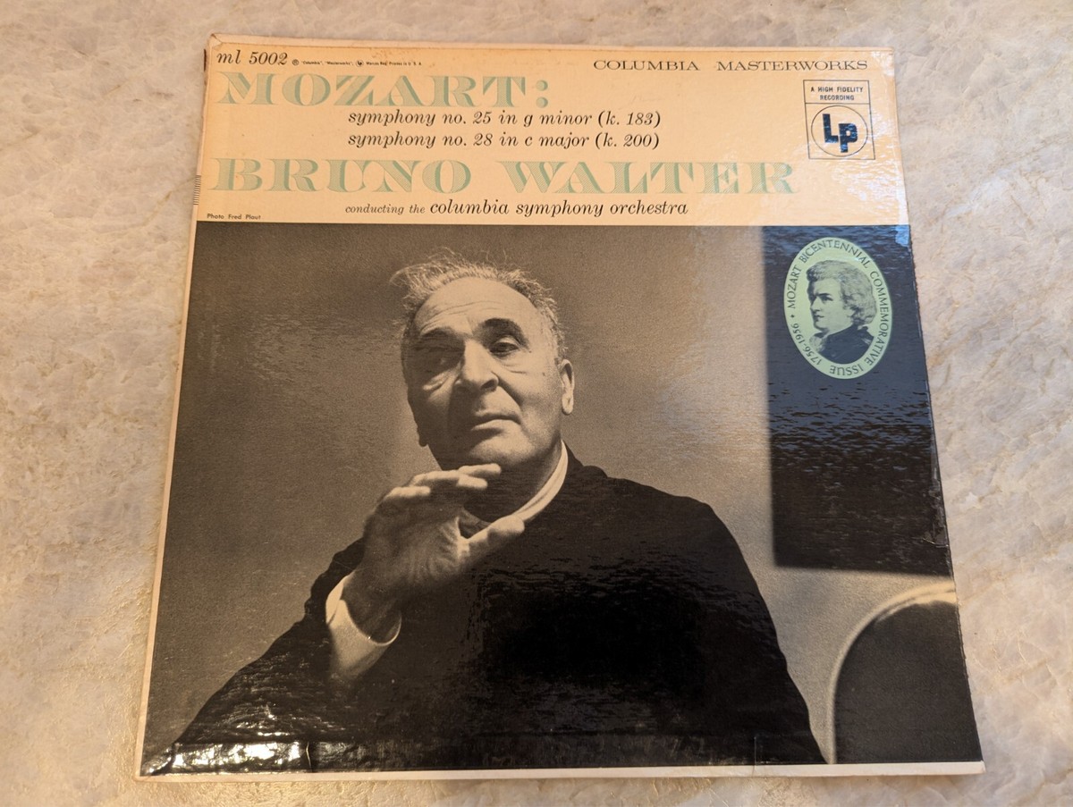 Bruno Walter - Columbia Sym. Orch / Mozart – Symphonies 25 & 28